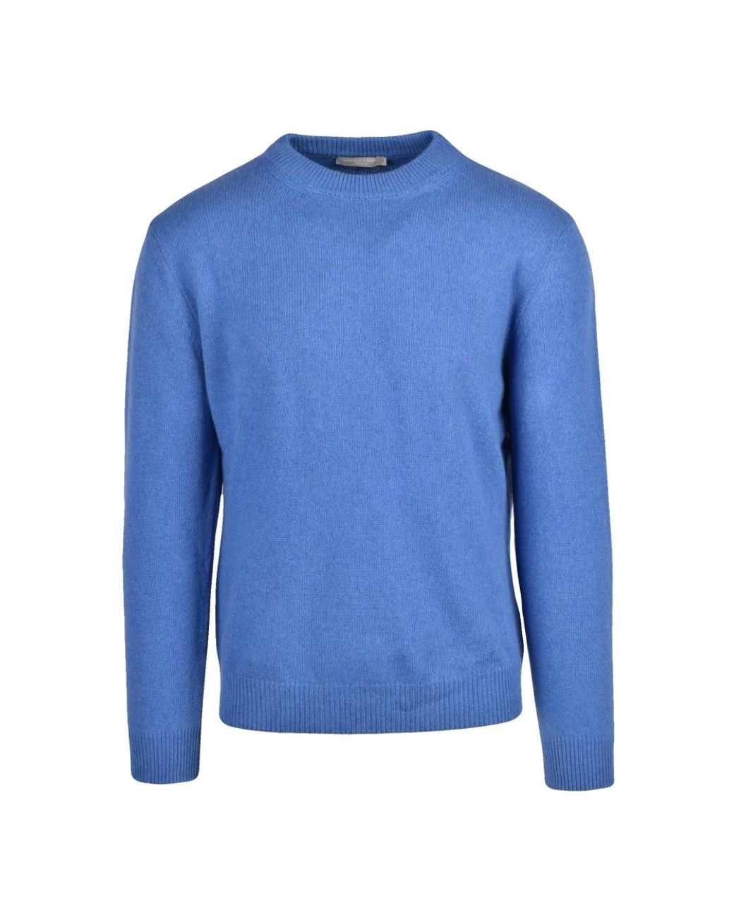 Daniele Fiesoli Blue Cashmere Knitwear for men