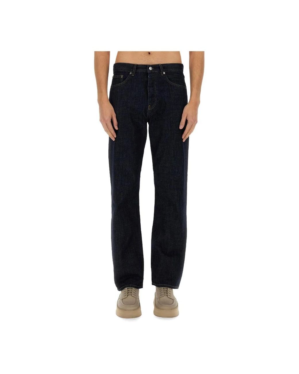 sunflower Blue Straight Fit Jeans for men