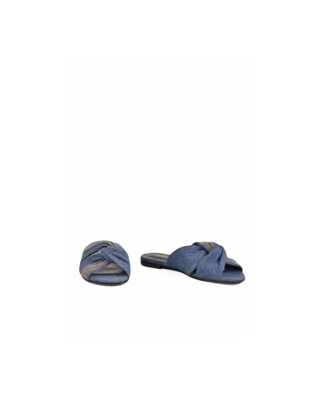 Fabiana Filippi Blue Sliders