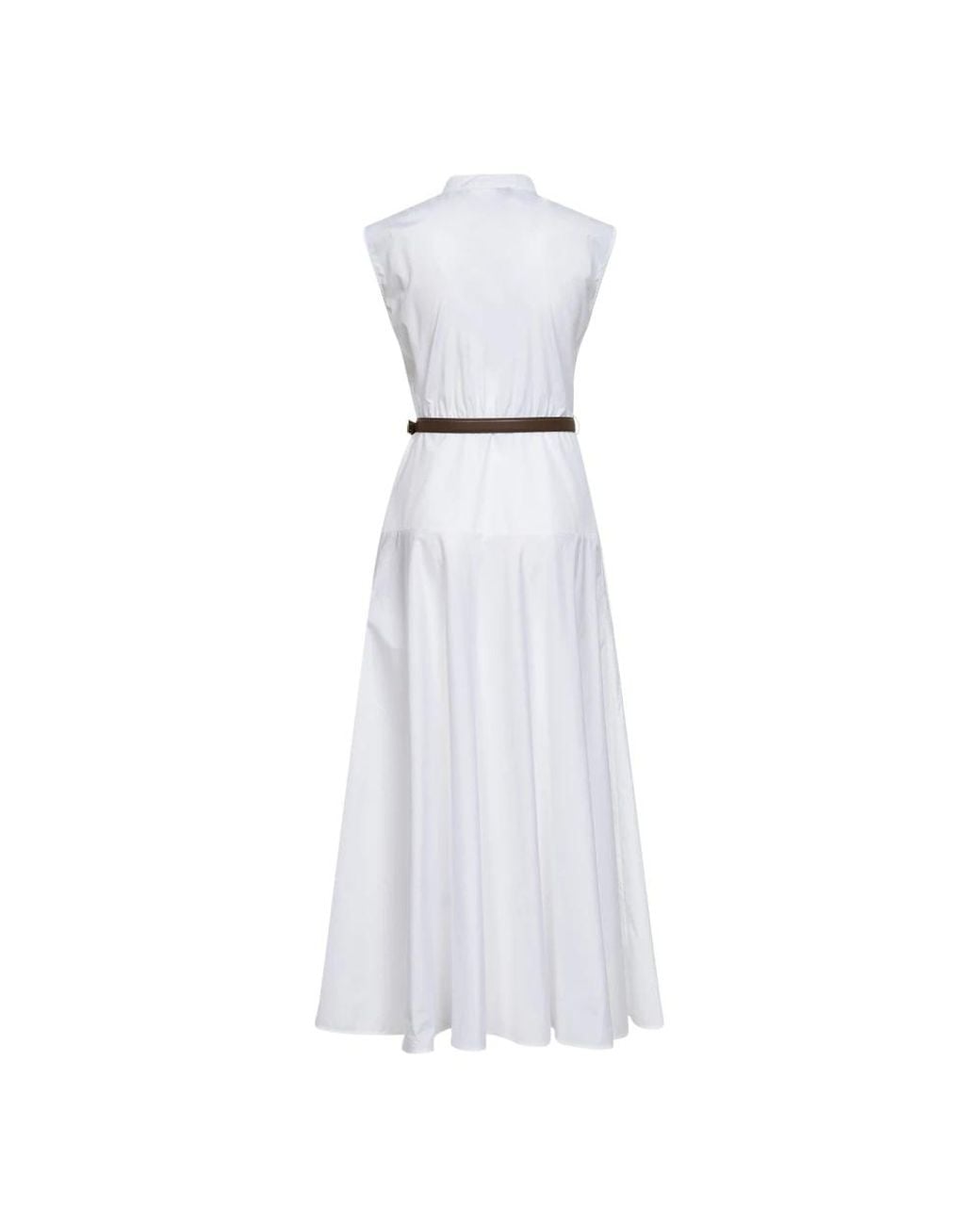 Max Mara White Midi Dresses