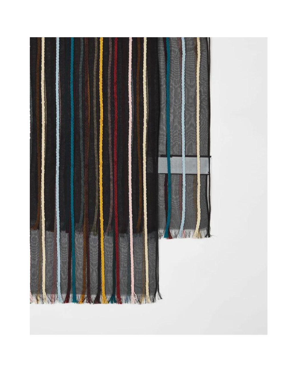 Paul Smith Black Silky Scarves