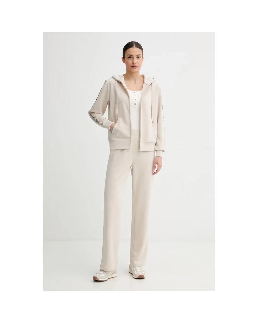 Sweatpants Guess de color Natural