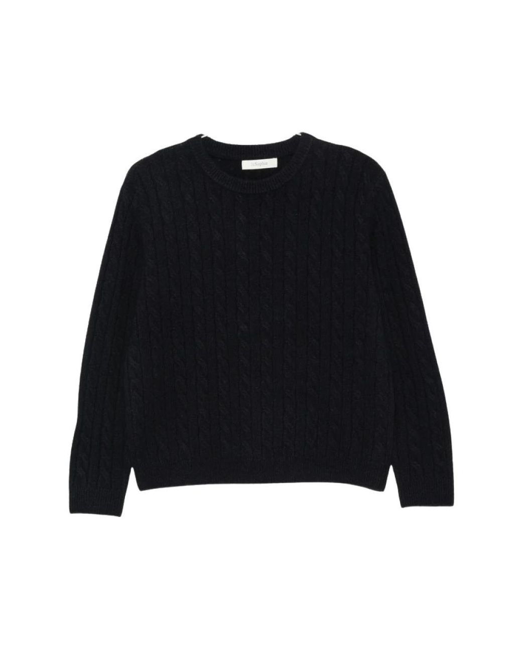 JC Sophie Black Round-Neck Knitwear