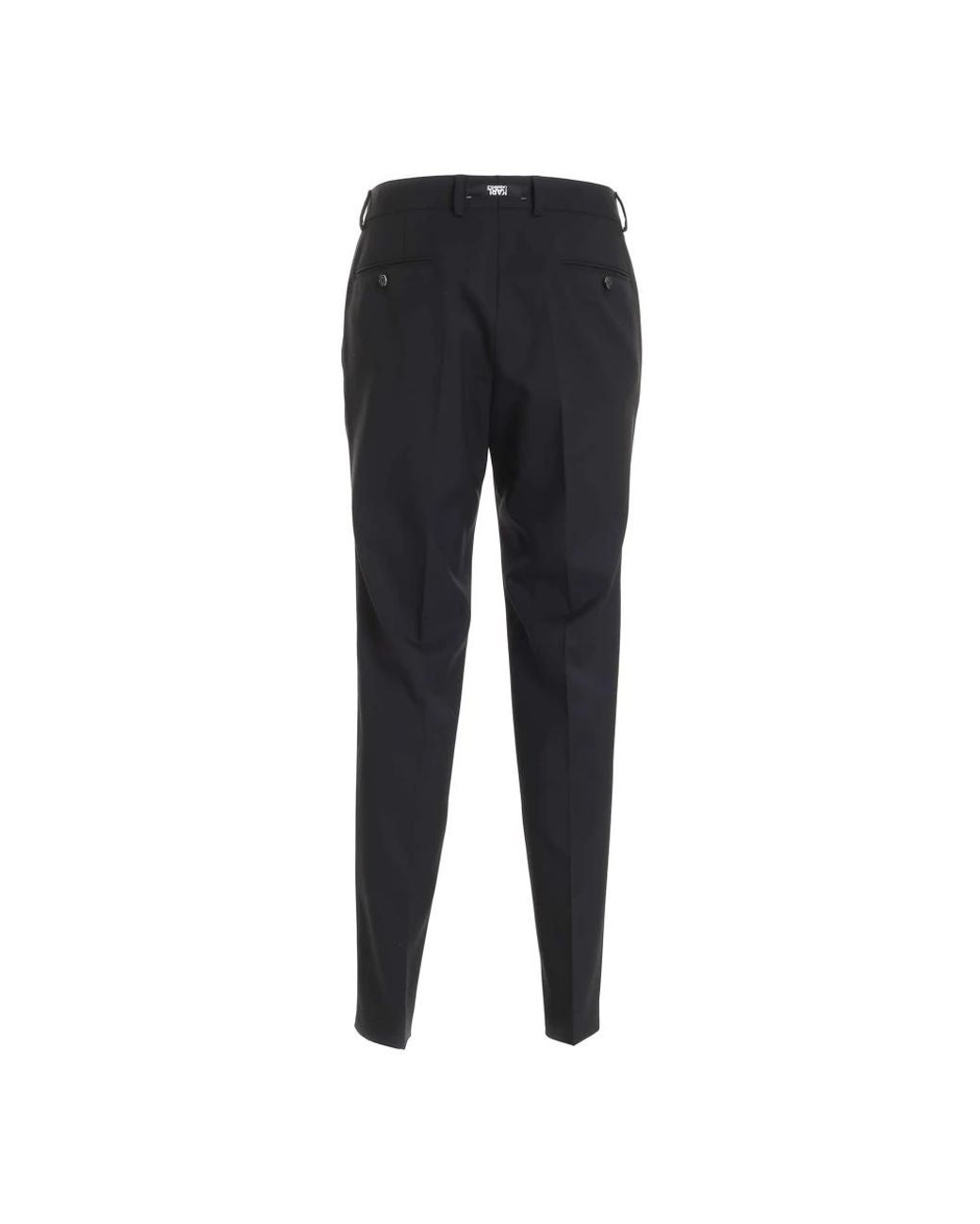 Karl Lagerfeld Black Slim-Fit Trousers for men