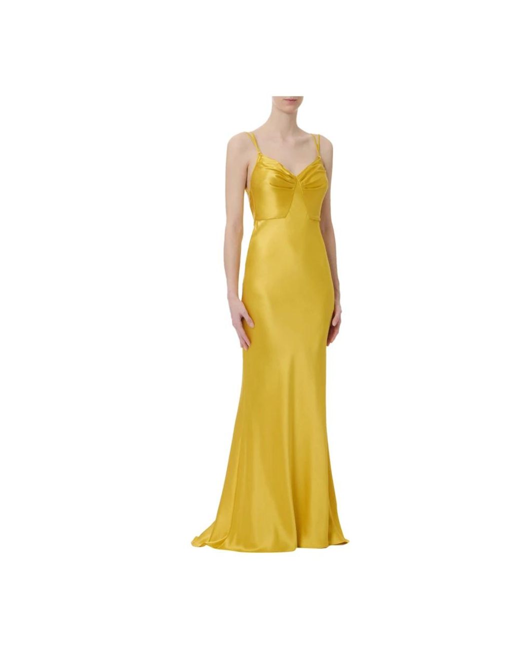 Elisabetta Franchi Yellow Gowns