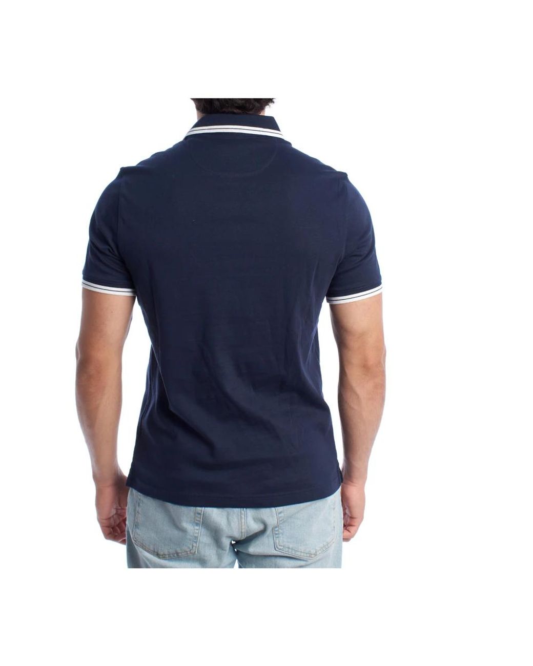 Michael Kors Blue Polo Shirts for men
