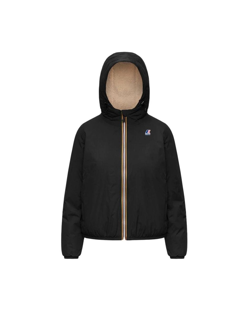 K-Way Black Winter Jackets