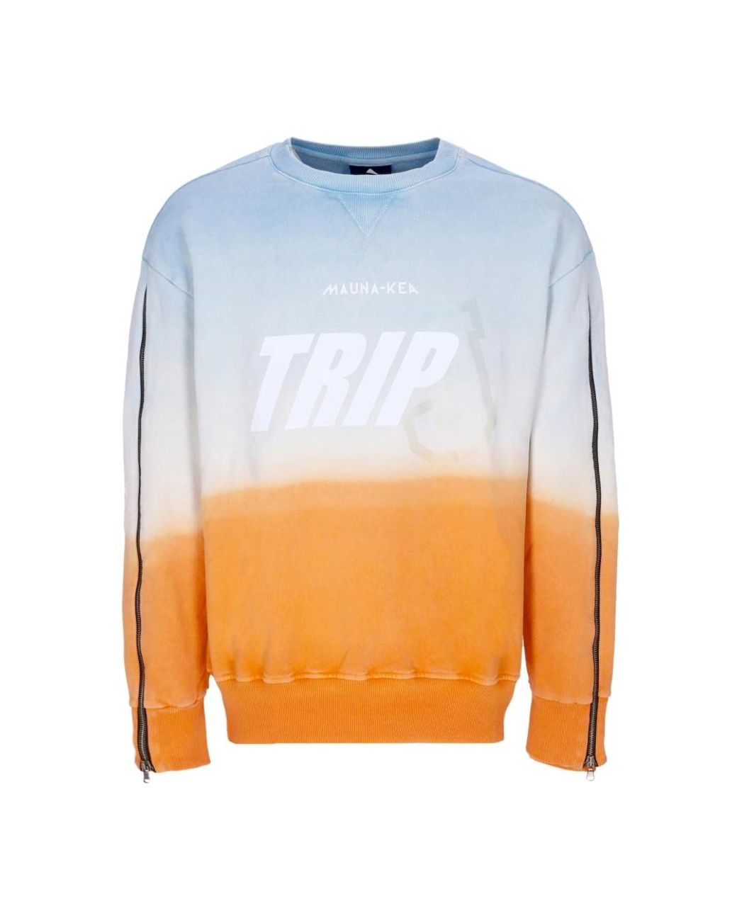 Mauna Kea Orange Sweatshirts for men
