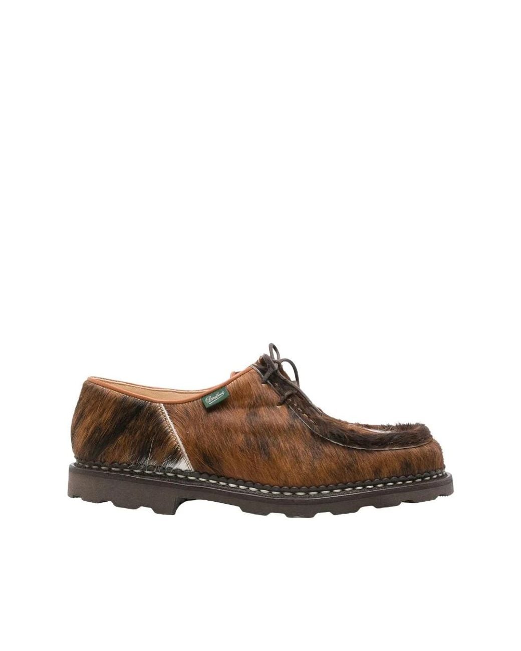 Paraboot Brown Laced Shoes for men
