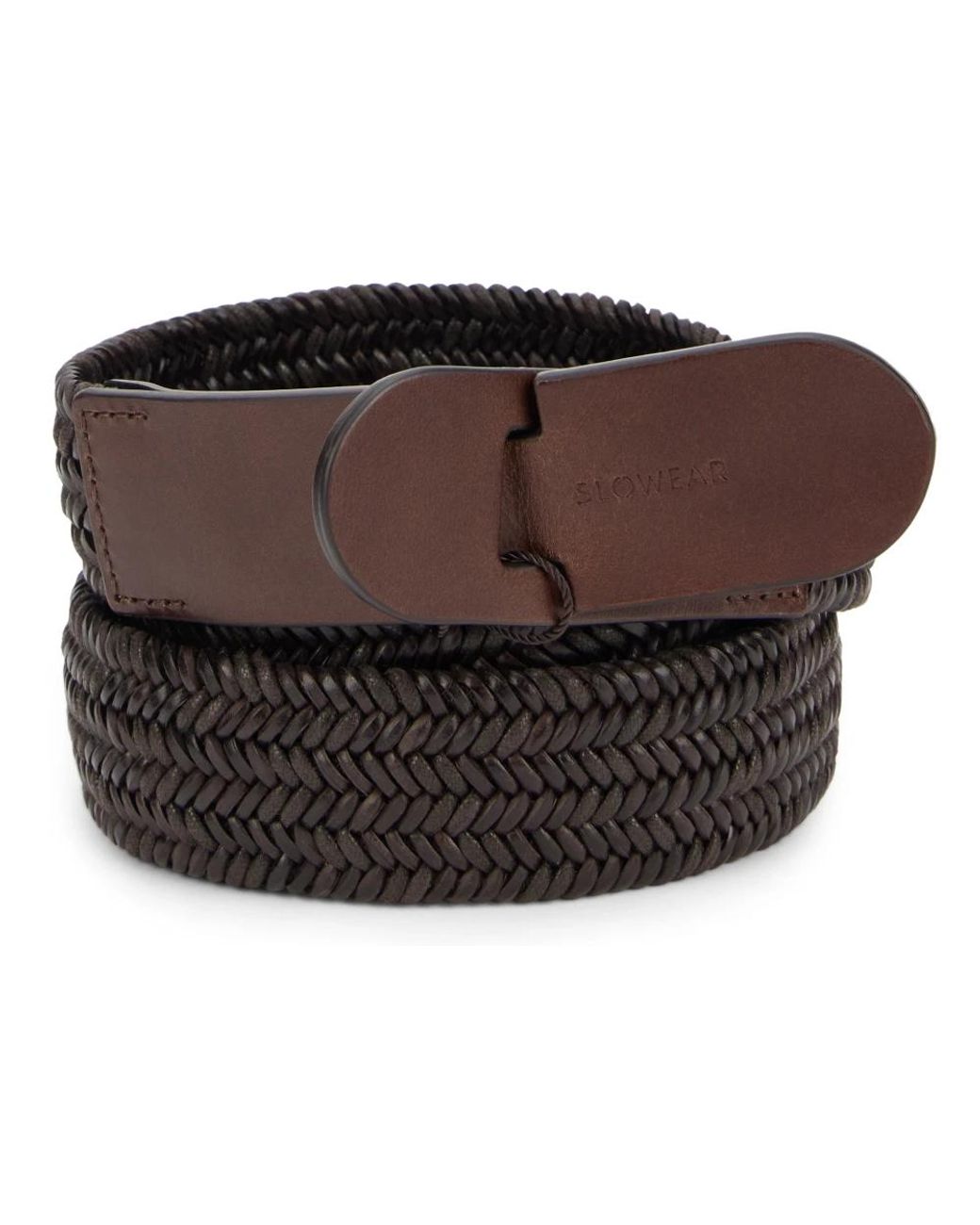 Slowear Brown Belts for men