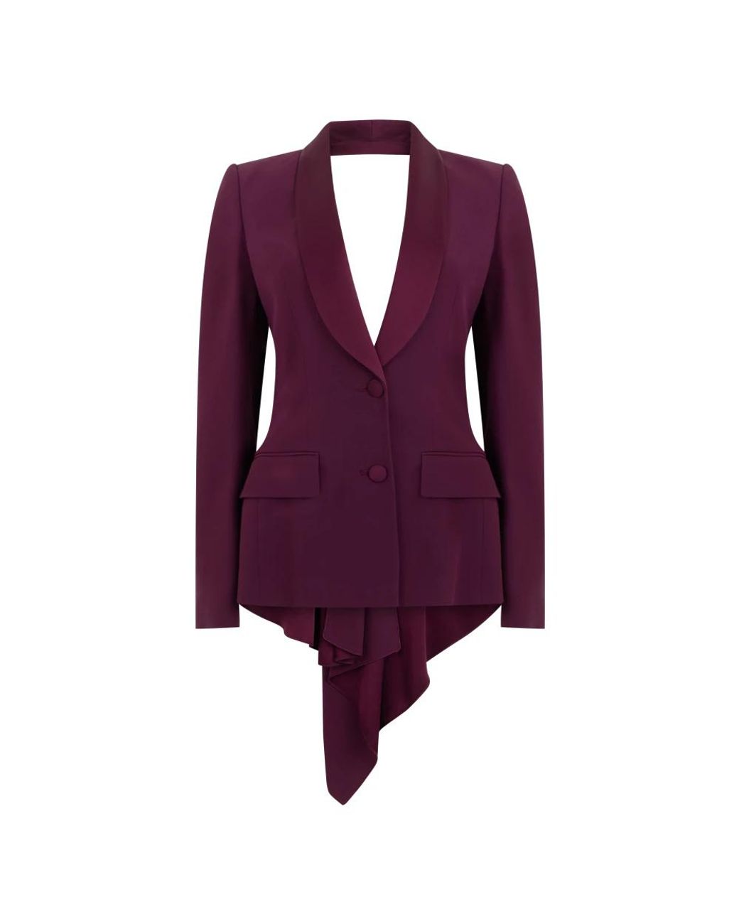 Alberta Ferretti Purple Blazers