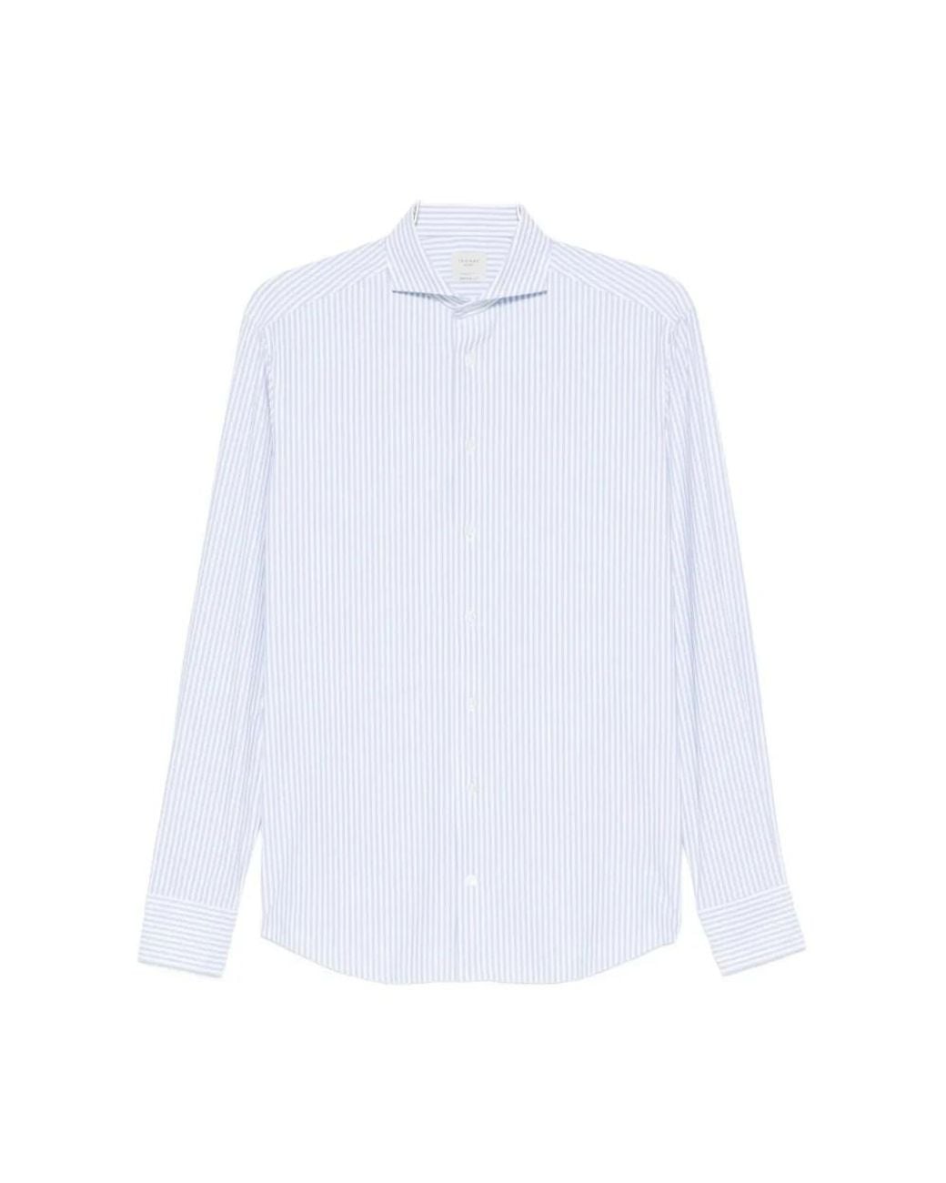Traiano Milano White Formal Shirts for men