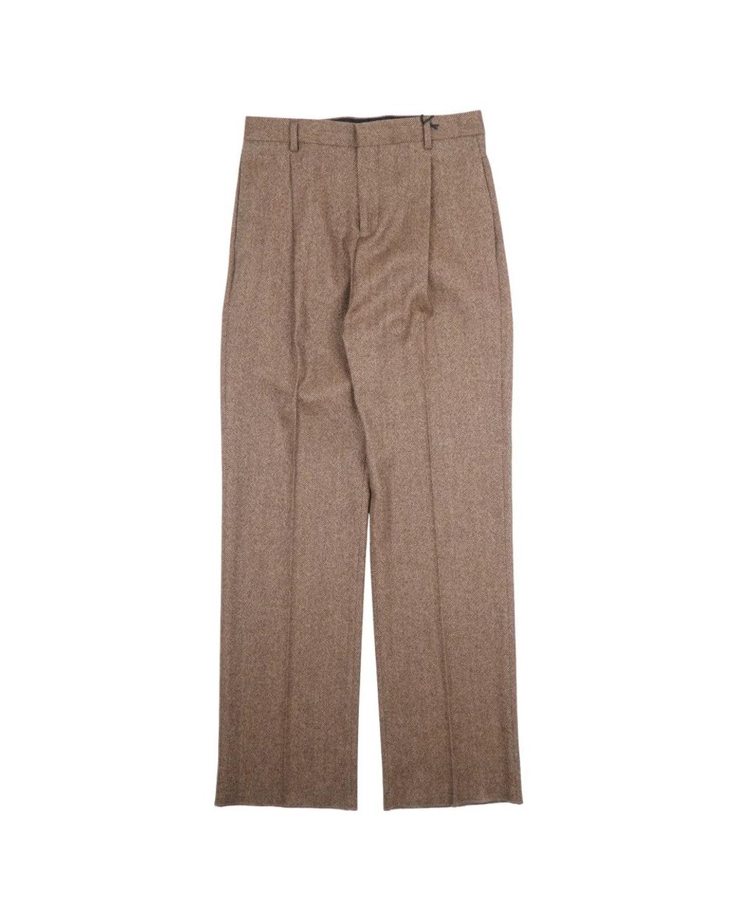 SAULINA Brown Wide Trousers