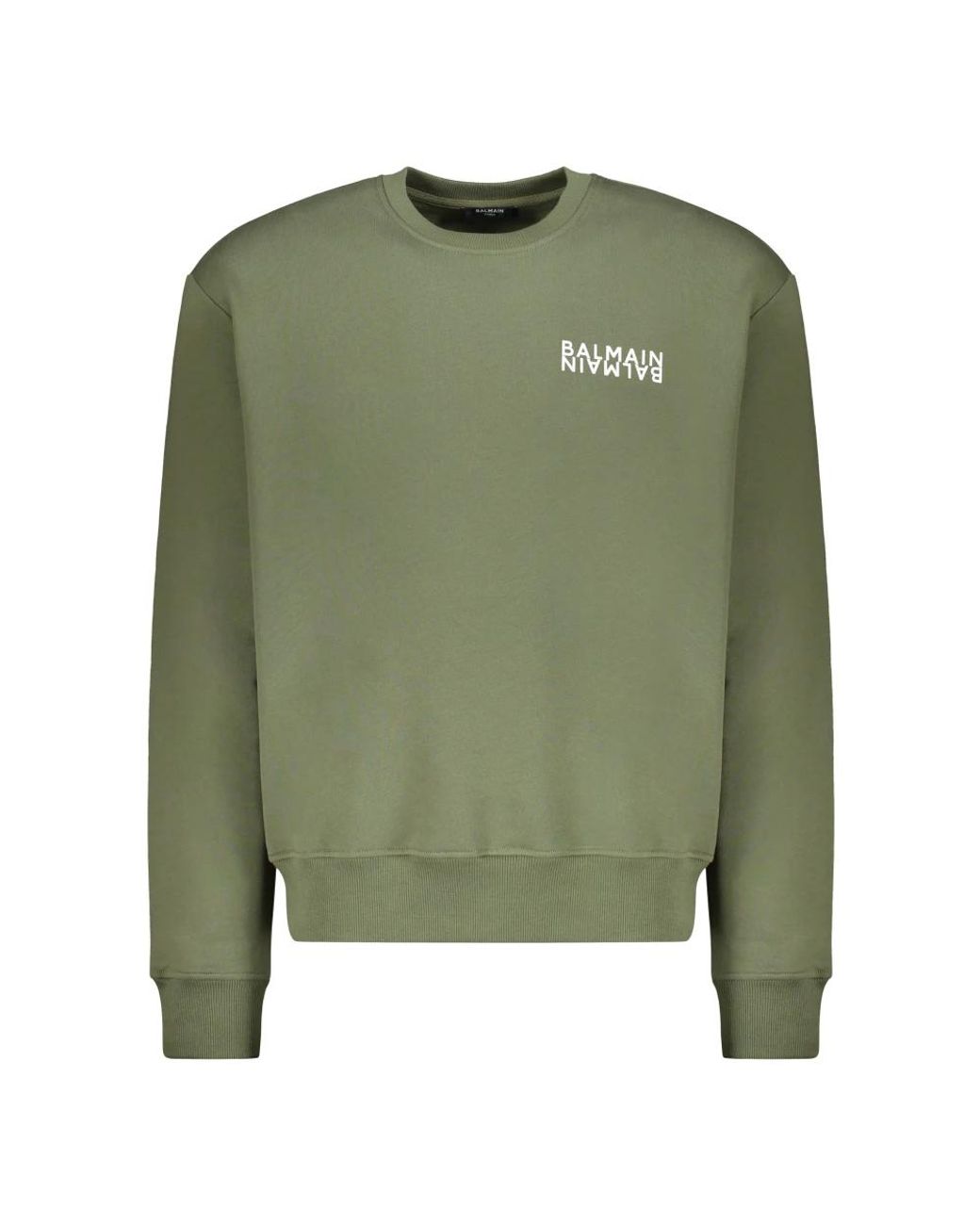 Balmain Green Sweatshirts for men