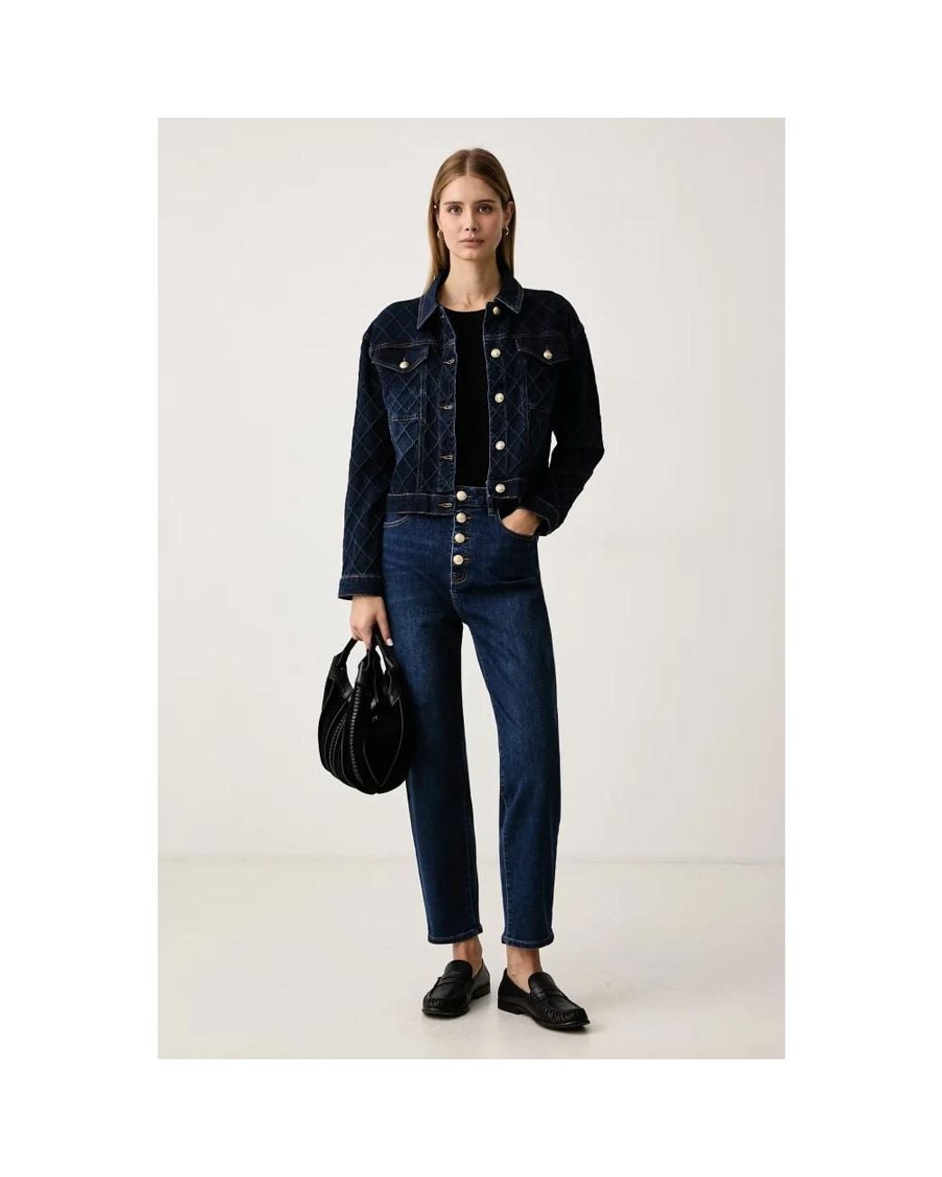Straight Jeans GAUDI de color Blue