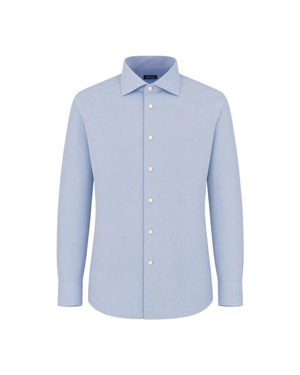 Zegna Blue Formal Shirts for men