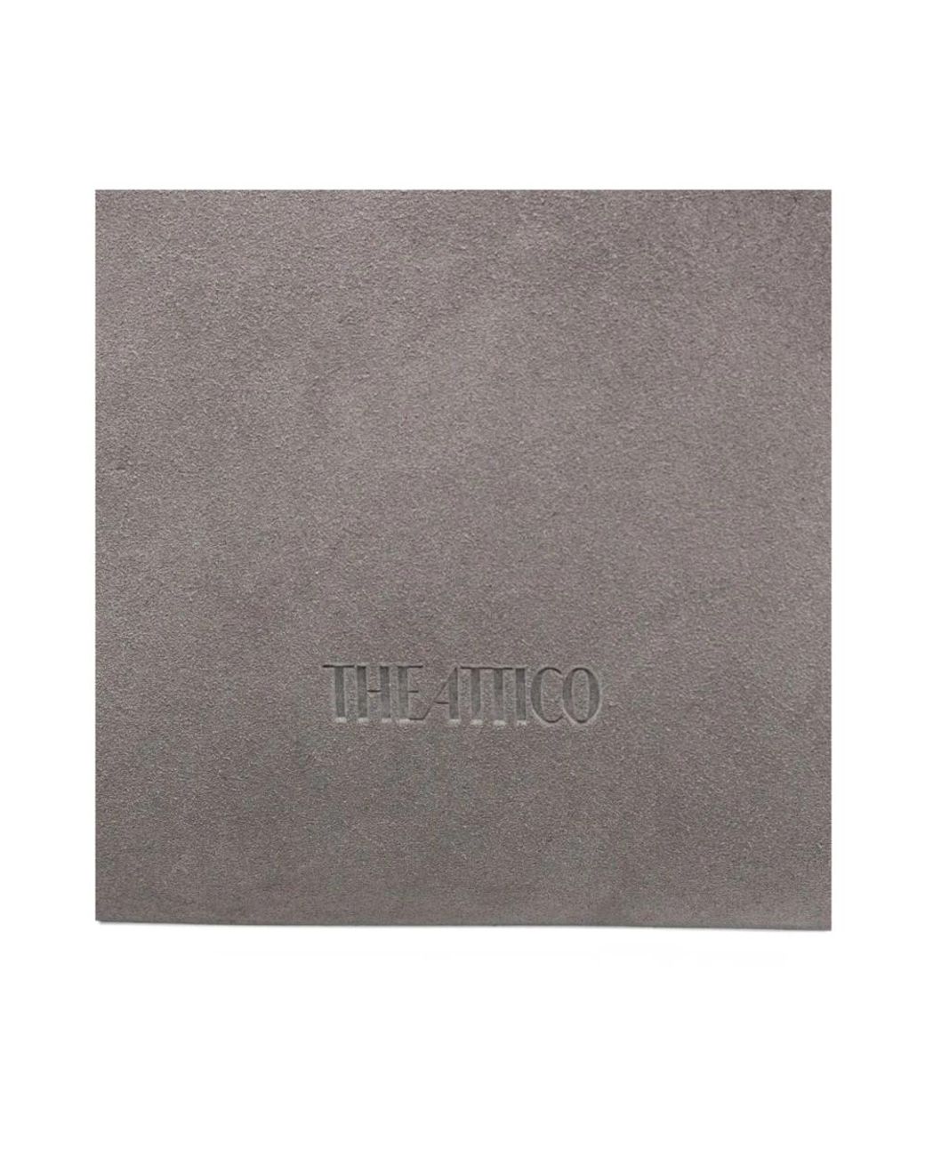 The Attico Gray Shoulder Bags