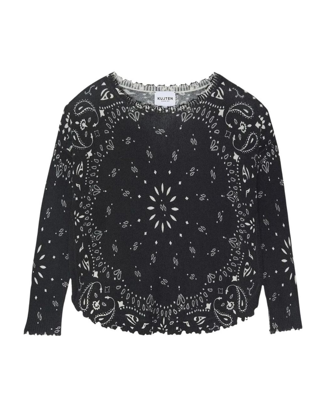 Kujten Black Cashmere Knitwear