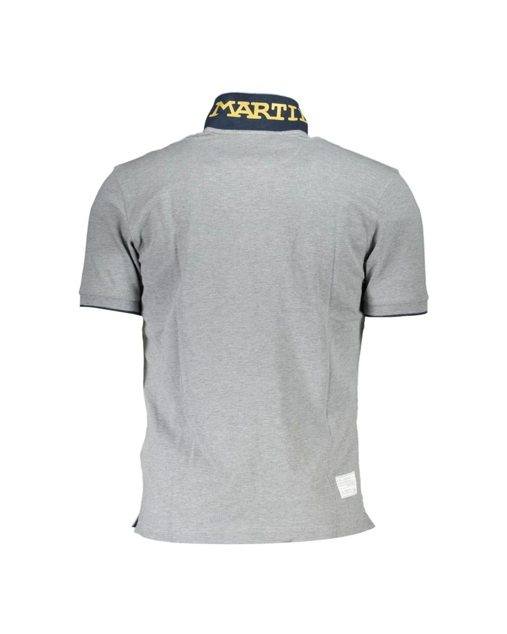 La Martina Gray Polo Shirts for men