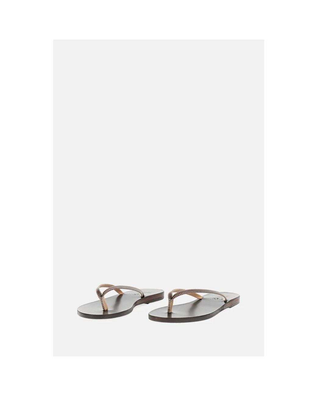 Ancient Greek Sandals Natural Flip Flops