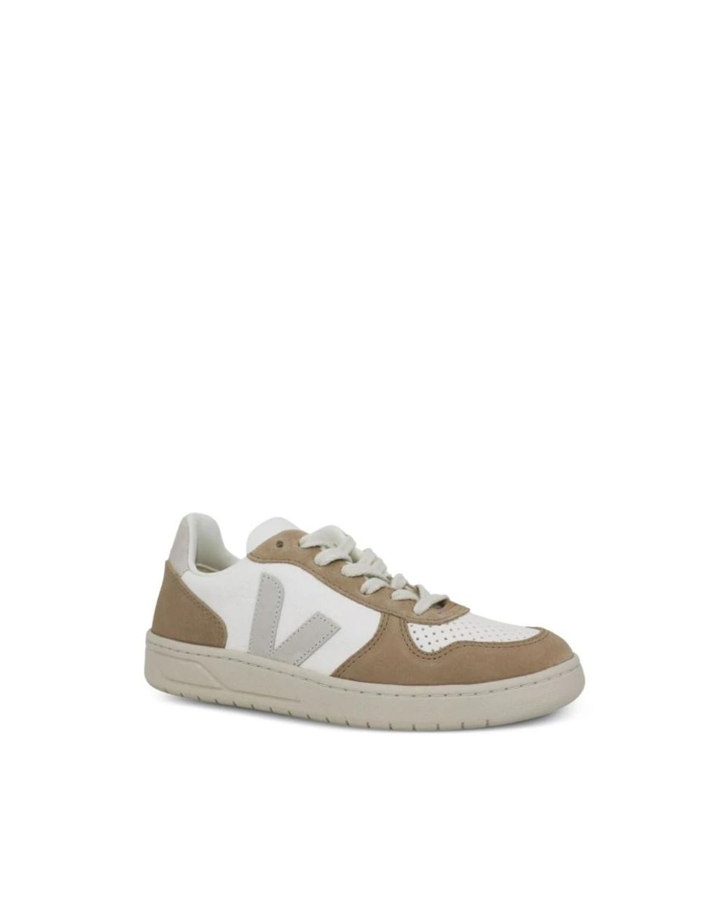 Veja White Herren-Ledersneaker - V-10 Stil