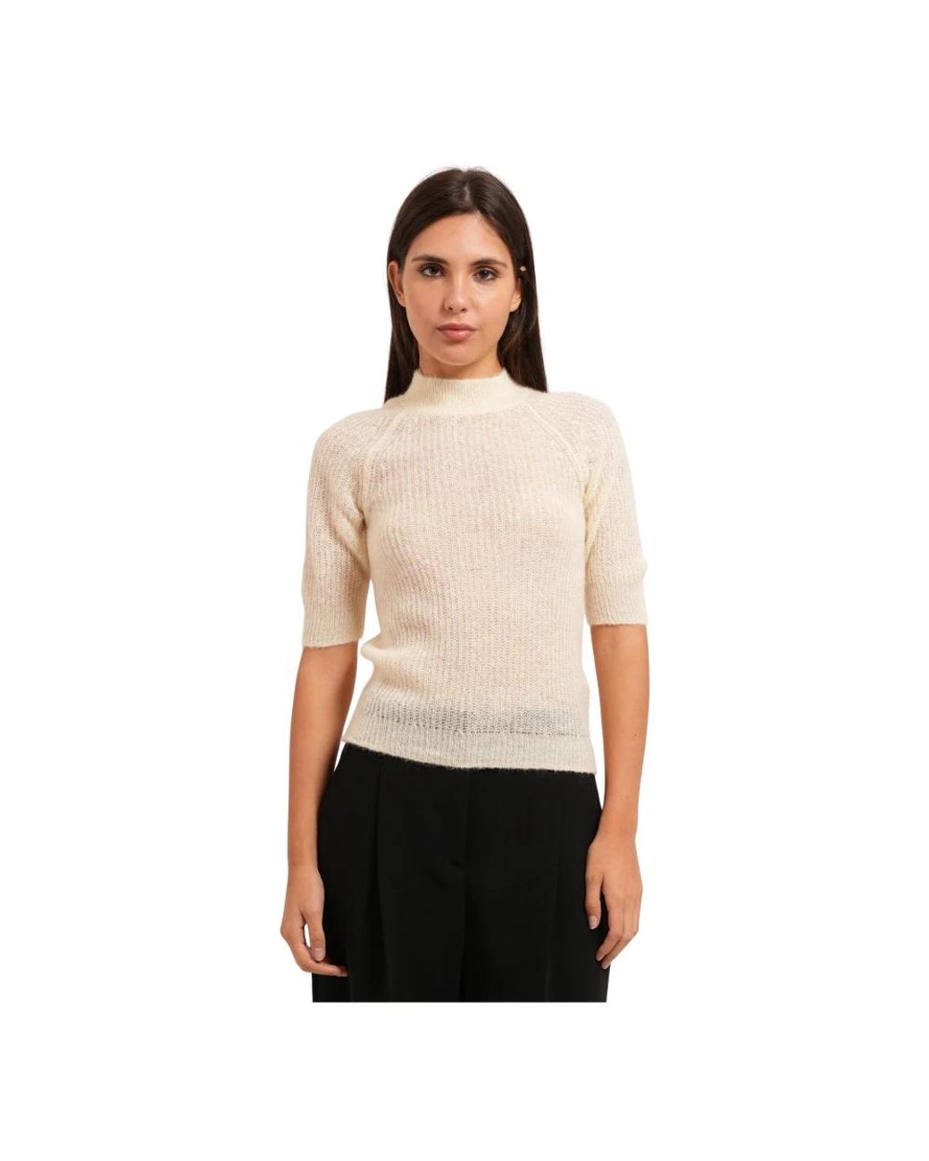 Boss White Turtlenecks
