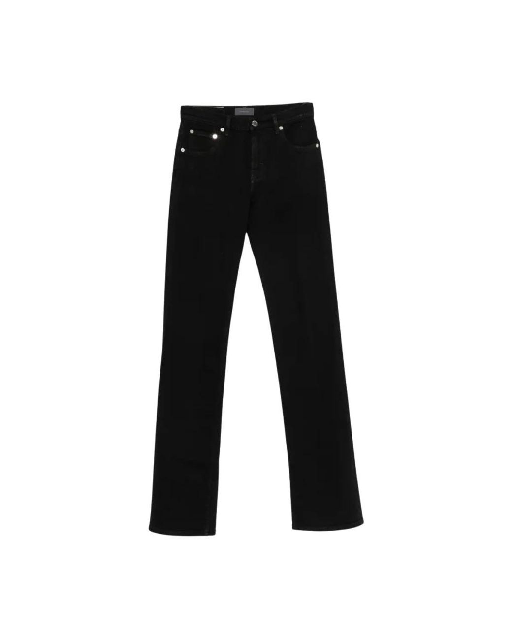 Haikure Black Straight Fit Jeans