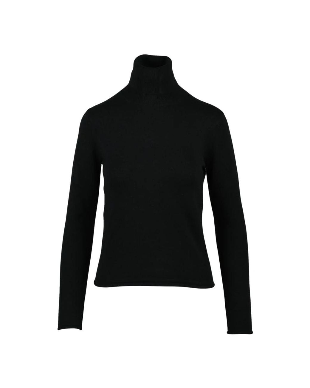 Semicouture Black Turtlenecks