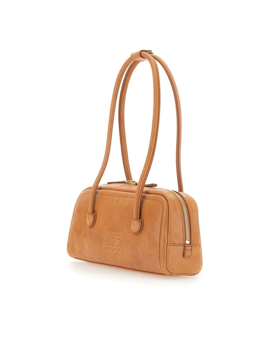 MARGE SHERWOOD Brown Shoulder Bags