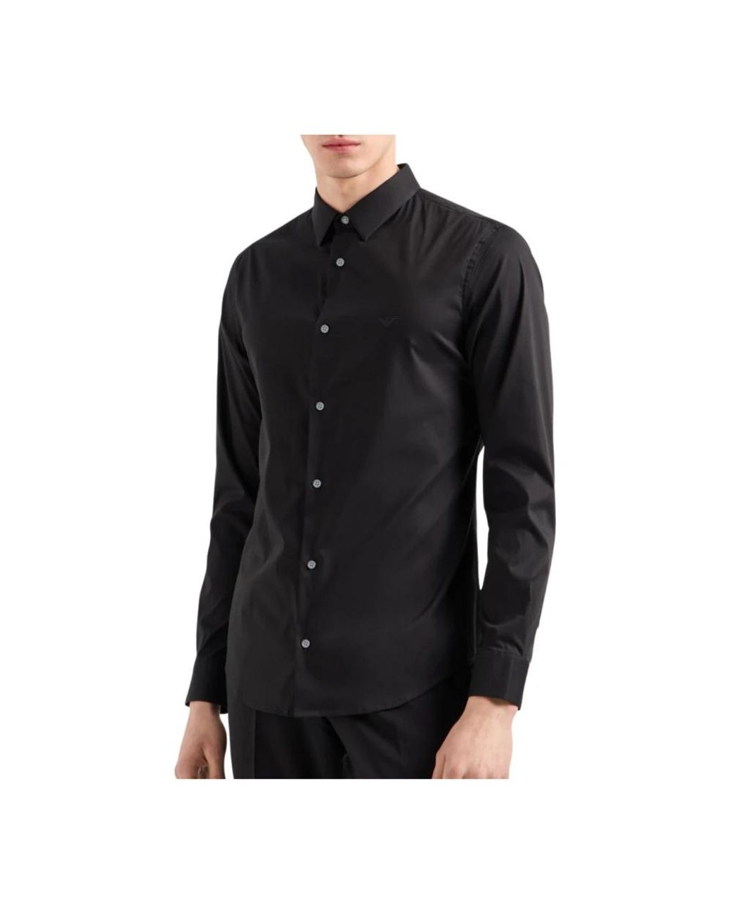 ARMANI EXCHANGE Black Formal Shirts for men