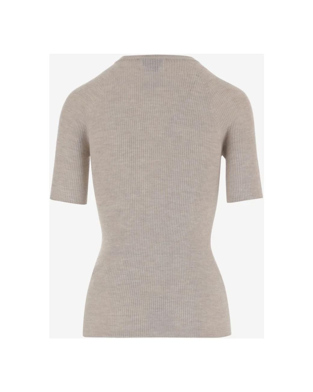 Sa Su Phi Gray Cashmere Knitwear