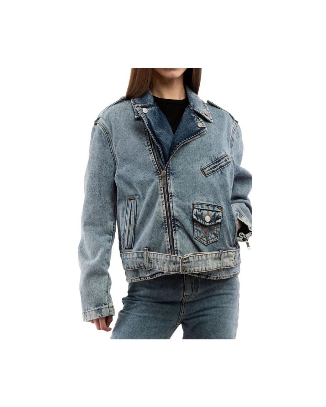 Moschino Blue Denim Jackets