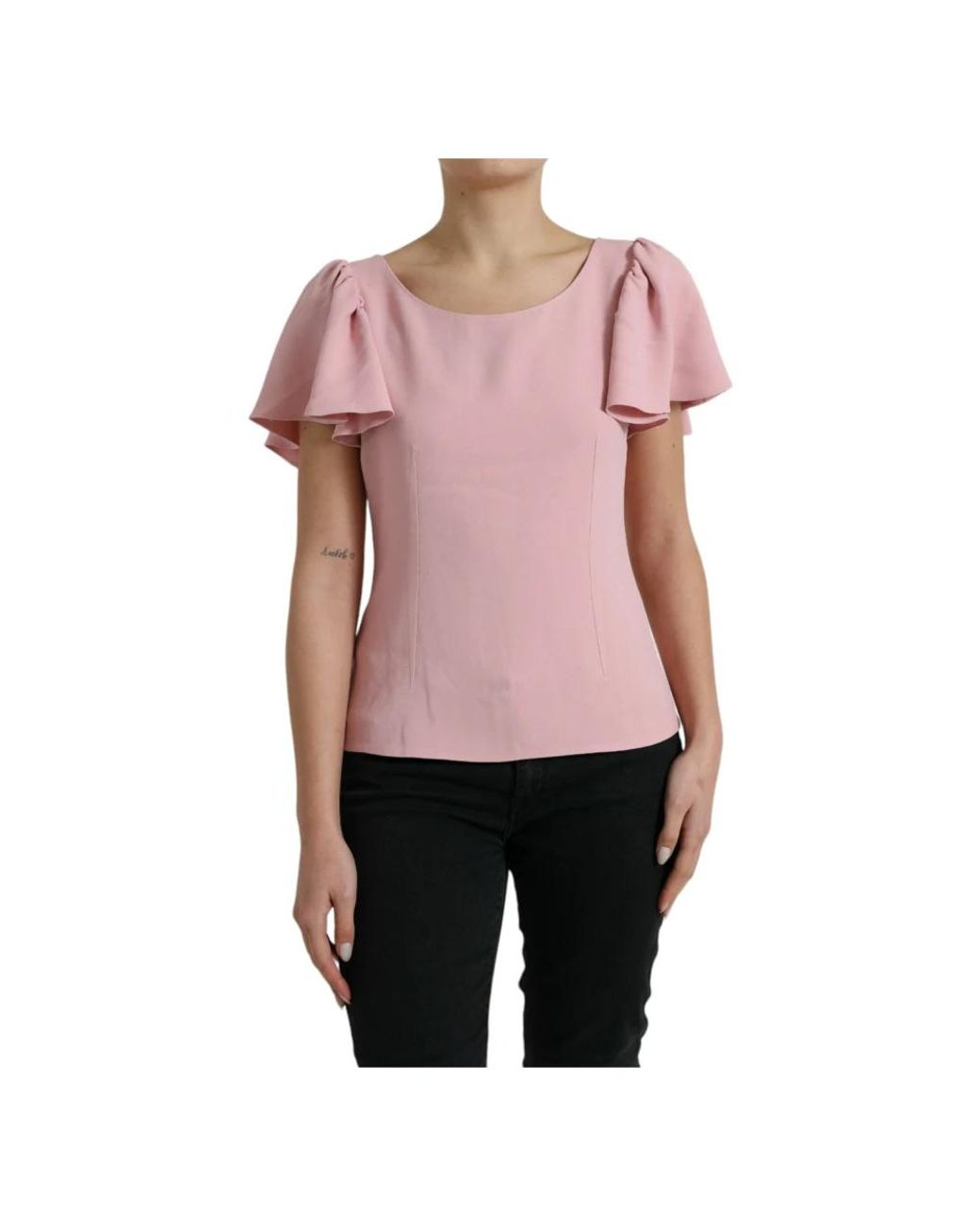 Dolce & Gabbana Overhemden ,Roze ,T-Shirts in het Pink