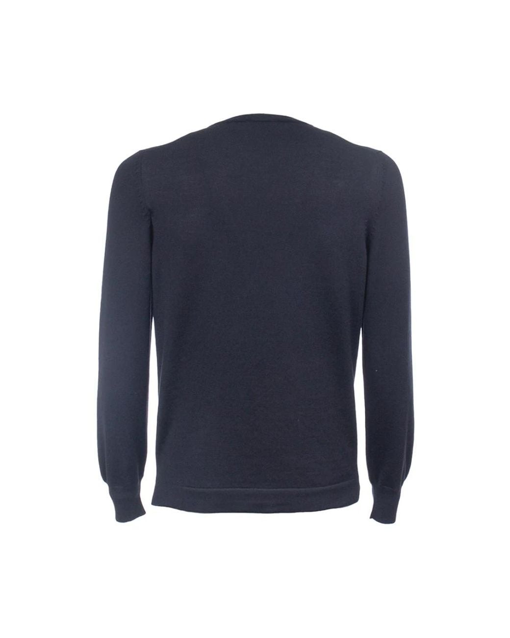 Gran Sasso Blue Round-Neck Knitwear for men