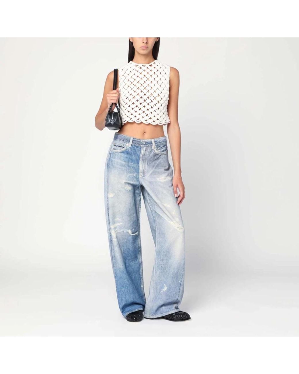 Our Legacy Blue Wide Jeans