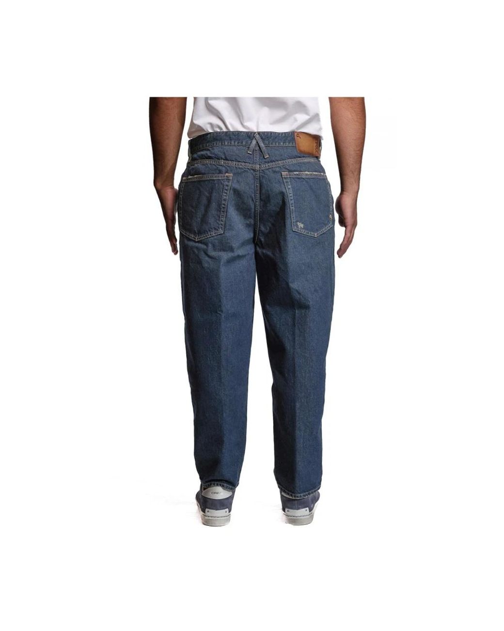 CYCLE Blue Loose Fit Jeans for men