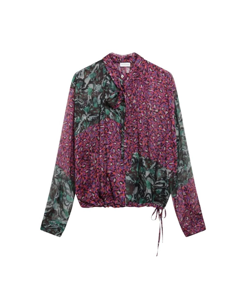 Dries Van Noten Purple Blouses