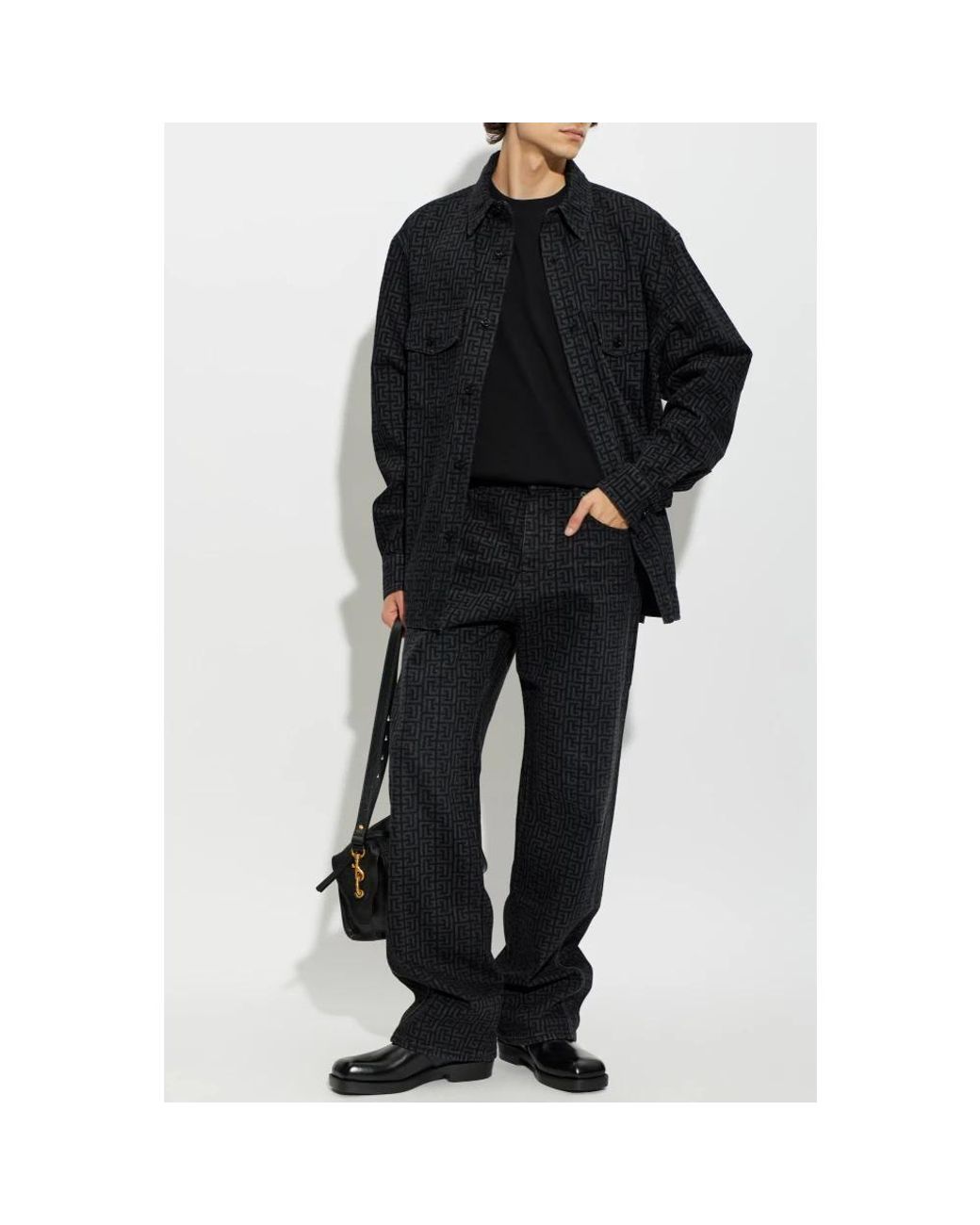 Balmain Black T-Shirts for men