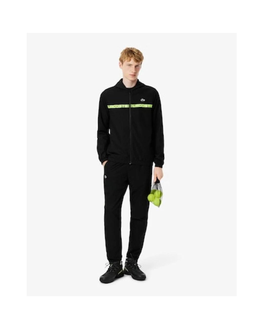 Training Sets di Lacoste in Black da Uomo