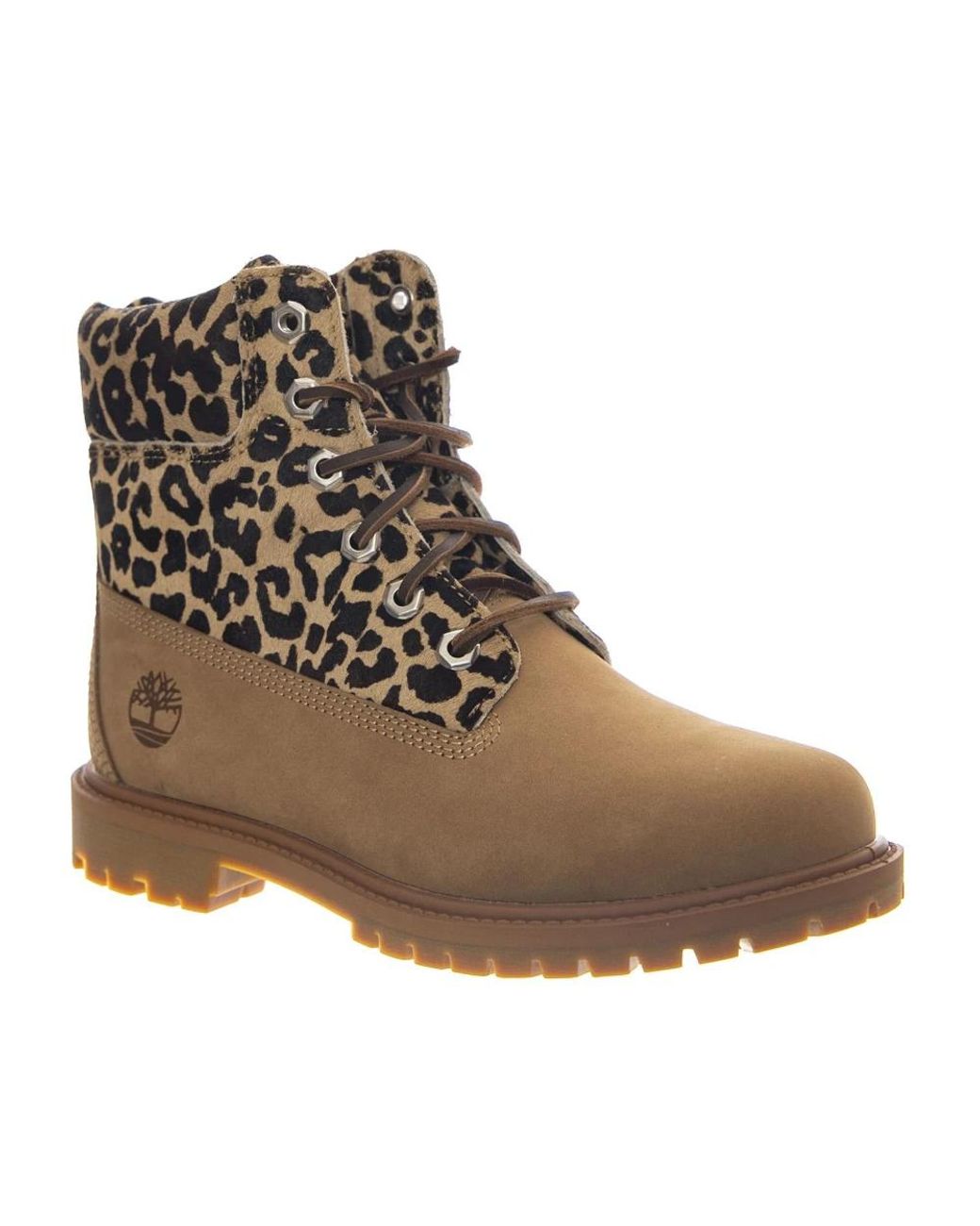 Timberland Brown Lace-Up Boots