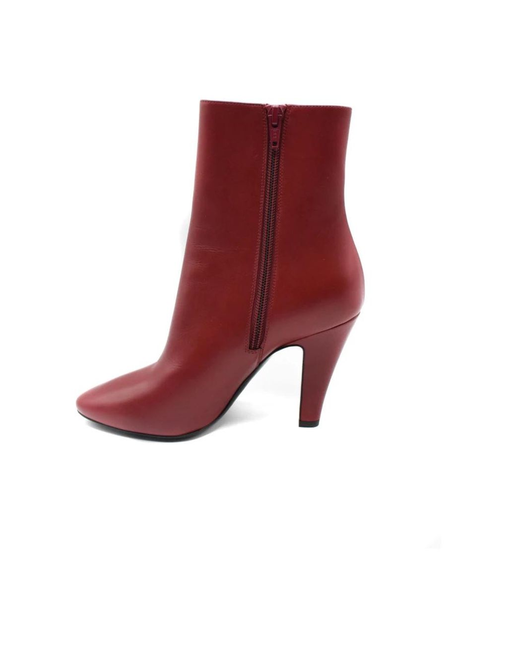 Saint Laurent Red Heeled Boots