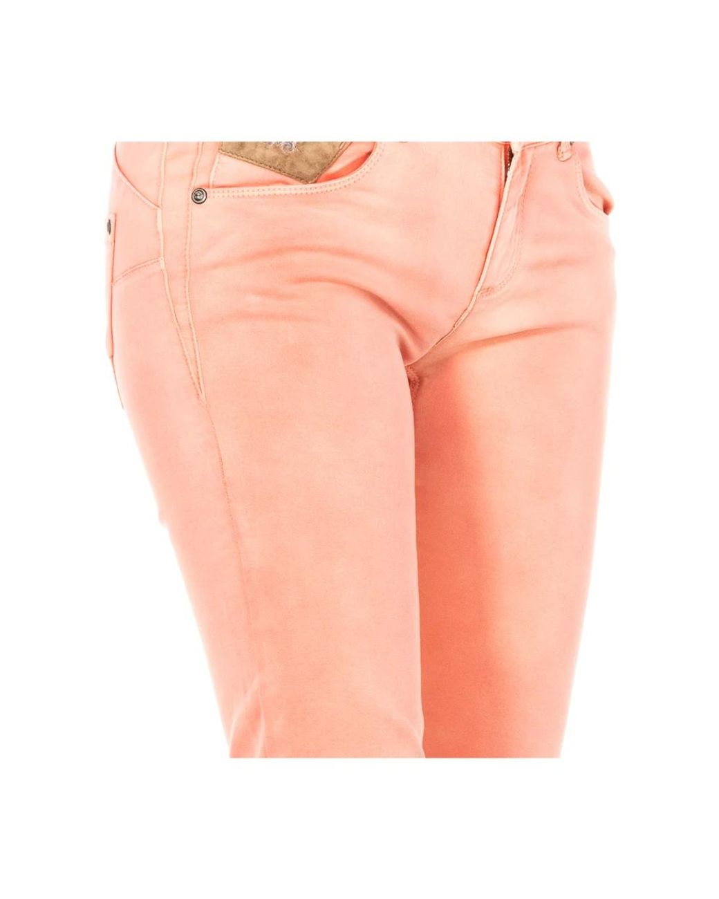 La Martina Orange Skinny Fit Jeans