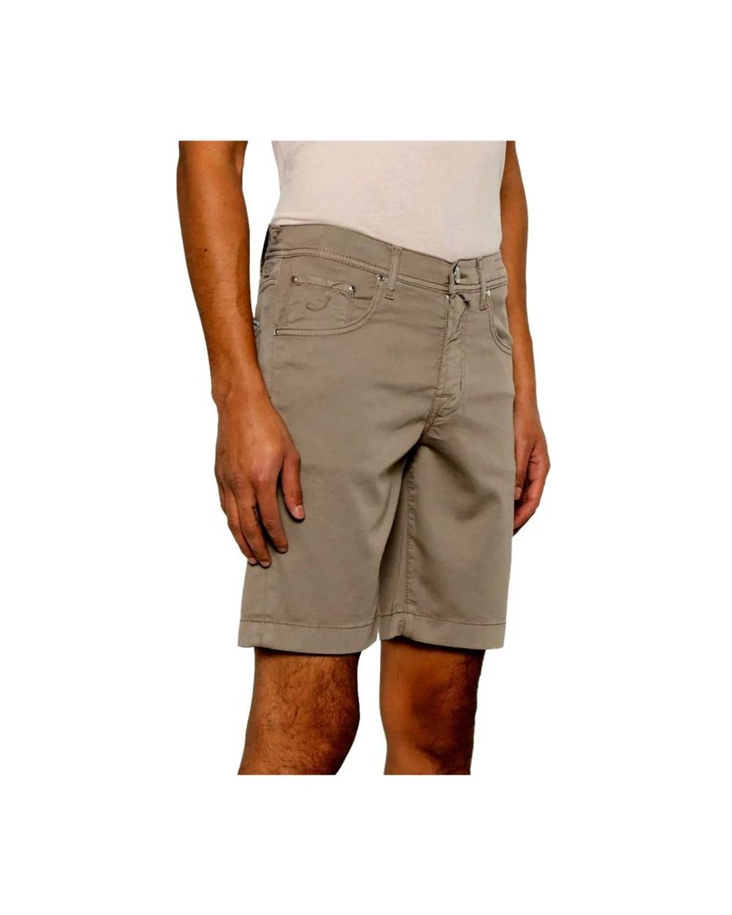 Jacob Cohen Gray Casual Shorts for men