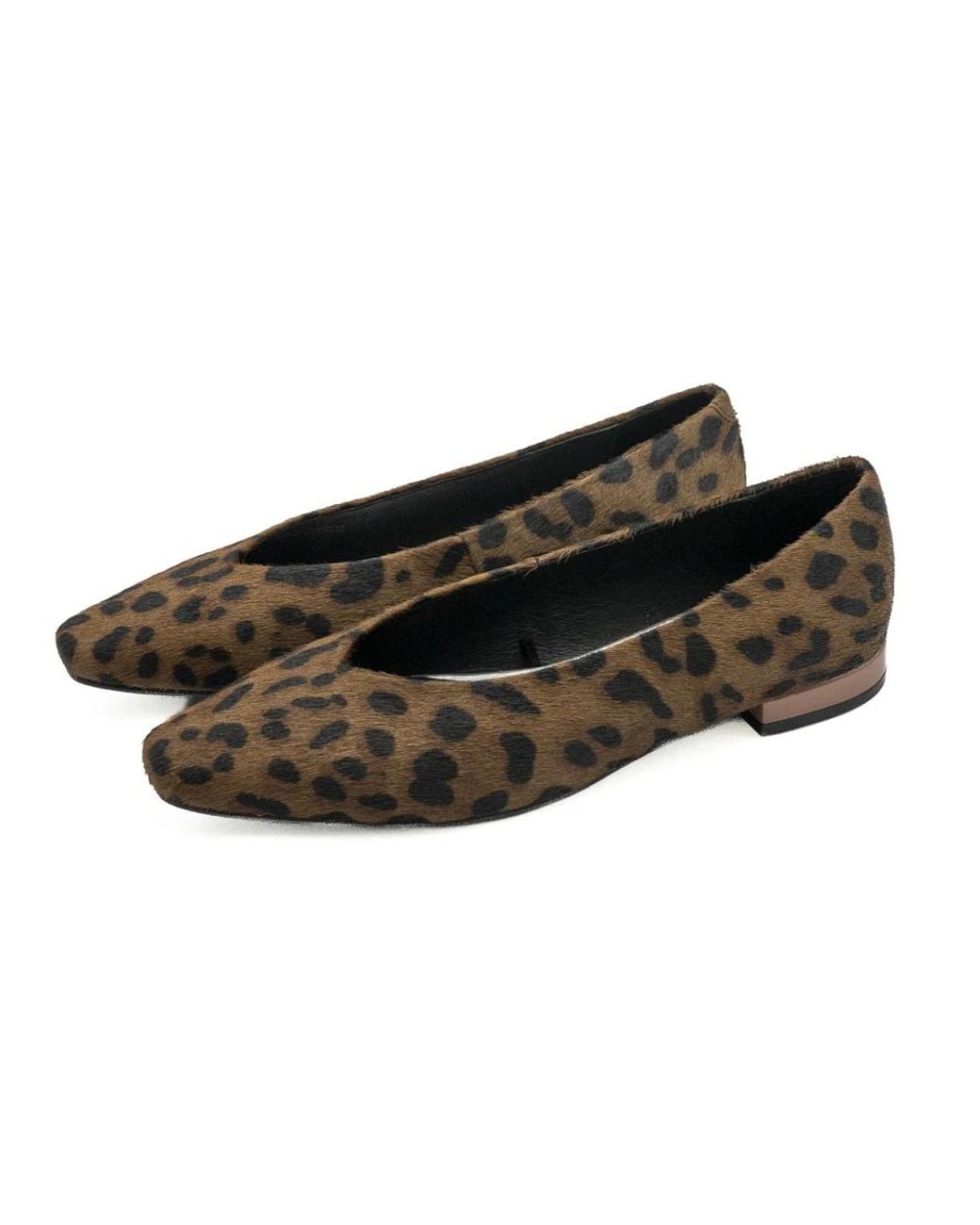 Gioseppo Brown Ballerina Shoes