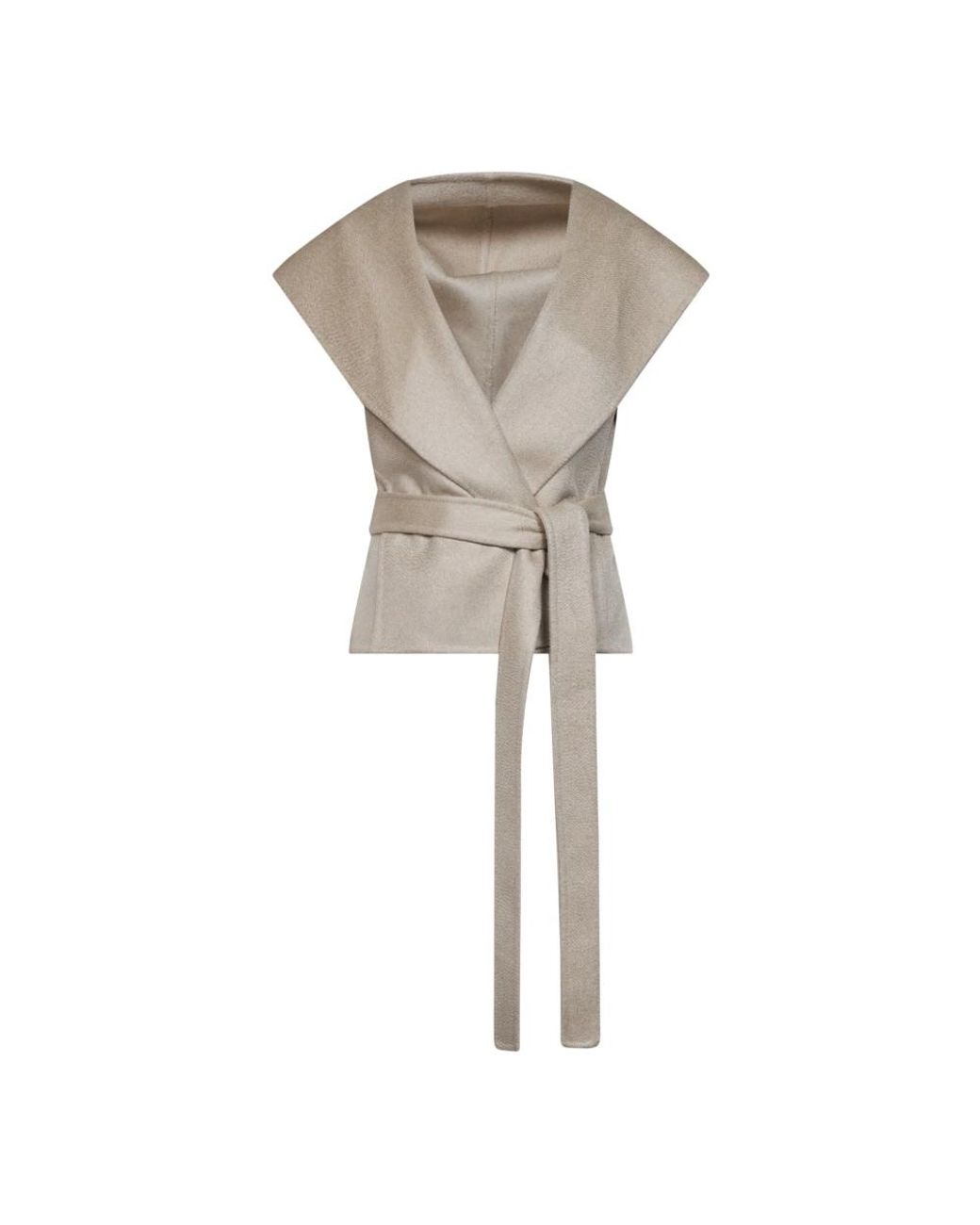 Alaïa Jassen ,Kasjmier Cashmere Vest in het Natural