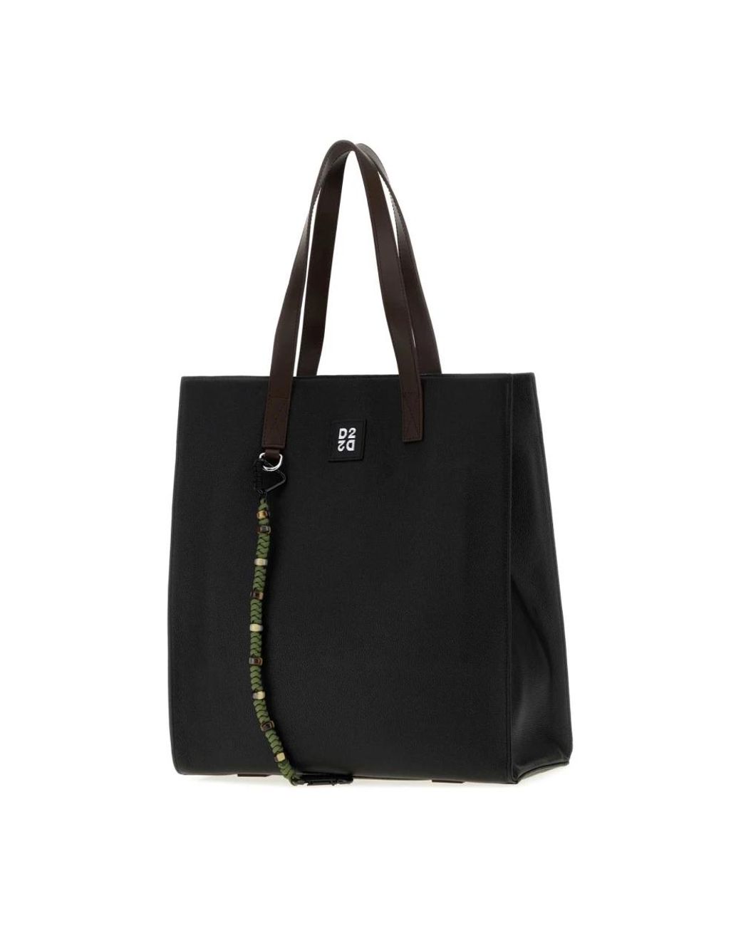 DSquared² Black Shopping Bags for men