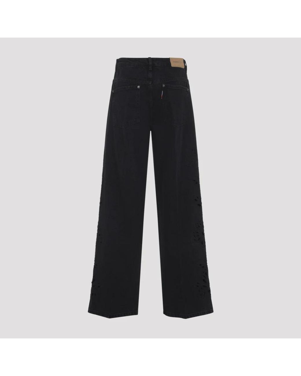 Farm Rio Black Wide Jeans