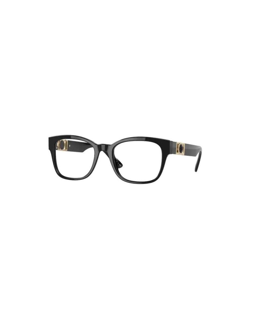 Versace Premium Kwaliteit Brillen in het Black voor heren