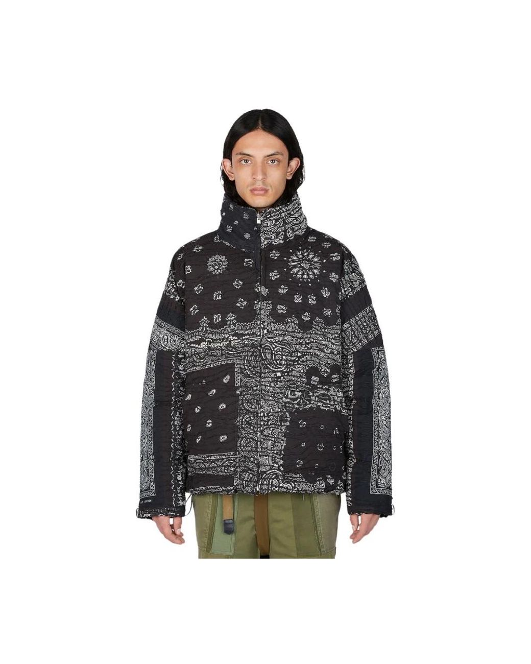 Children of the discordance Black Down Jackets for men