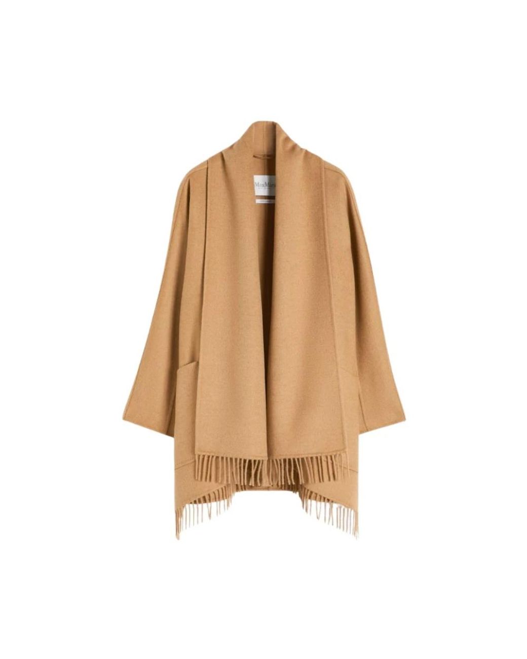 Max Mara Cardigan Coat in het Natural